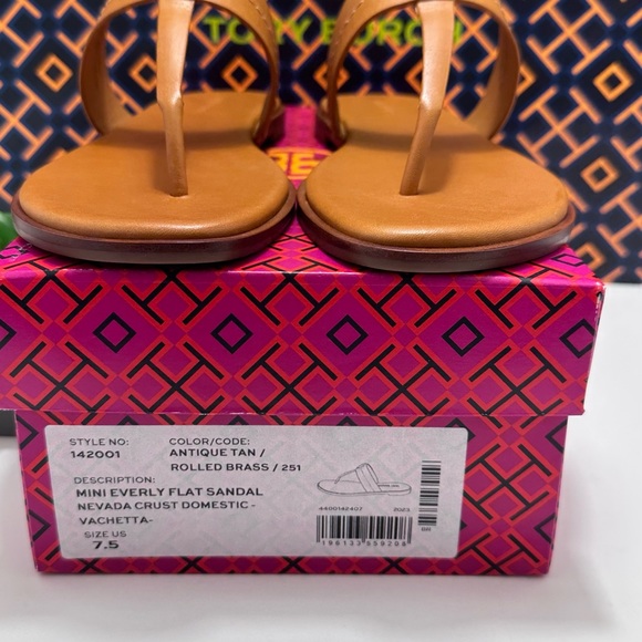 Tory Burch Mini Everly Flat Sandal - Picture 11 of 11